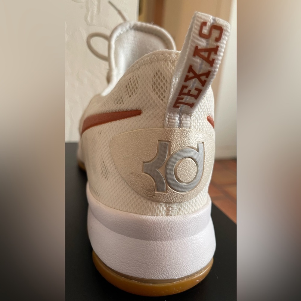 Nike Zoom KD 9 Men’s Size 12 Texas Longhorn Edition Basketball Sneakers - Picture 14 of 16